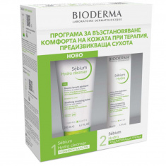 Bioderma Sebium Hydra Крем 40 ml + Hydra Измивен балсам 200 ml