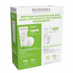 Bioderma Sebium Hydra Крем 40 ml + Hydra Измивен балсам 200 ml