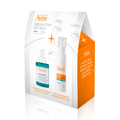 Avene Cleanance Ексфолиращ серум A.H.A 30 ml + Avene SPF50+ Флуид против несъвършенства 40 ml