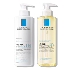 La Roche-Posay Lipikar Хидратираща рутина за суха, груба кожа с 10% урея