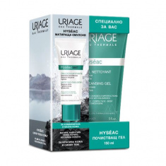 Uriage Комплект Hyseac Матираща емулсия 40 ml + Hyseac Почистващ гел 150 ml
