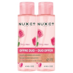 Nuxe Very Rose Успокояваща мицеларна вода 2x 400ml