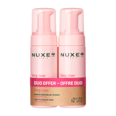Nuxe Very Rose Нежна почистваща пяна 2 x 150 ml