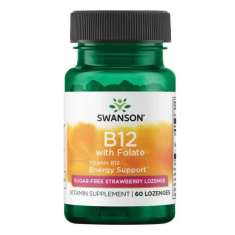 Витамин B12 с фолиева киселина – с вкус на ягода и без захар