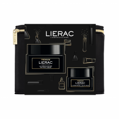 Lierac Premium Лек крем 50 ml + Околооочен крем 15 ml + Козметична чанта