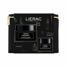 Lierac Premium Богат крем 50 ml + Околоочен крем 15 ml + Козметична чанта