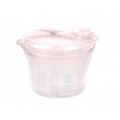 KikkaBoo Дозатор за сухо мляко 2 в 1 Light Pink