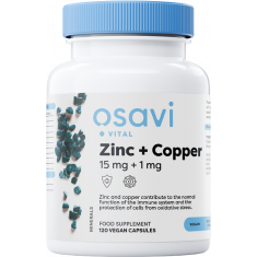 Zinc + Copper | L-OptiZinc® х 120 капсули