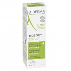A-Derma Biology Дерматологичен хидратиращ лек крем 40 ml