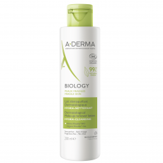 A-Derma Biology Дерматологично демакииращо мляко 200 ml