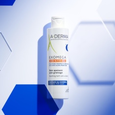 A-Derma Exomega Control Успокояваща вана срещу разчесване 200 ml