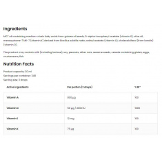 ADEK Drops / Vitamin A + D + E +K