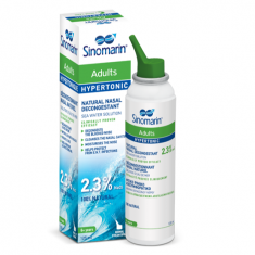 Sinomarin® Adults Хипертоничен разтвор с морска вода (2,3% NaCl) 125 ml