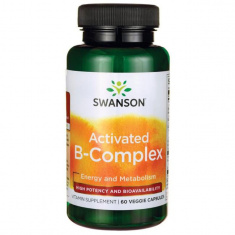 Swanson Активен B-комплекс с висока бионаличност x60 капсули