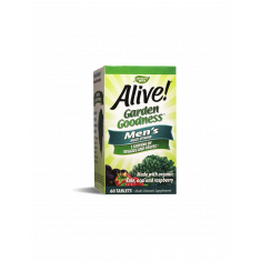 Alive! Garden Goodness™ Men`s Multi-Vitamin/ Алайв! Мултивитамини за мъже х 60 таблетки Nature’s Way