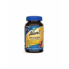 Alive! Mens Gummy Complete Multivitamin / Алайв! Мултивитамини за мъже, 60 желирани таблетки Nature’s Way