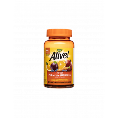 Alive! Adult Premium Gummies Multivitamin / Алайв! Премиум мултивитамини за възрастни, 90 желирани таблетки Nature’s Way