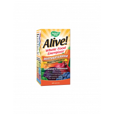 Alive! - Алайв Мултивитамини Max Potency, 60 таблетки Nature’s Way