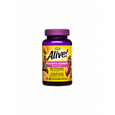 Alive! Womens Gummy Multivitamin / Алайв! Мултивитамини за жени, 60 желирани таблетки Nature’s Way