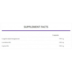 AOL 3000 mg / Arginine Ornithine Lysine