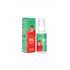 B12 Spray Junior - Витамин В12 за деца, Спрей за уста, 25 ml, 120 дози Vegavero