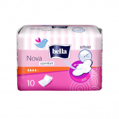 Bella Nova Comfort Индивидулно опаковани дамски превръзки с крилца х10 броя