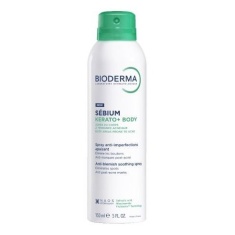 Bioderma Sebium Kerato+ 3-в-1 Спрей за тяло 150 ml