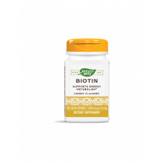 Biotin/ Биотин 1000 mcg x 100 таблетки за смучене Nature’s Way