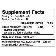 African Mango 600 mg