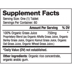 Grass Juice (organic) 750 mg