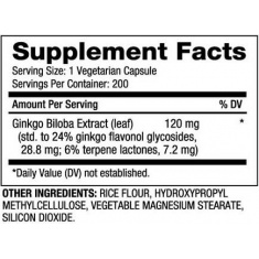 Ginkgo Biloba 120 mg