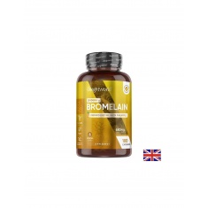 WeightWorld Бромелаин 650 mg – Храносмилане и противовъзпалителна подкрепа, 180 капсули