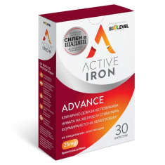 Active Iron Advance Желязо х30 капсули