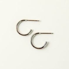FARMA BIJOUX Сребърни обеци 8 mm