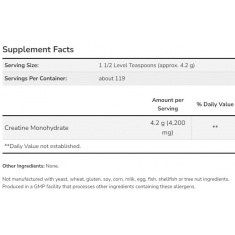 Micronized Creatine Monohydrate