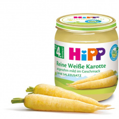 Hipp 4025 Био пюре от бял морков 125 гр