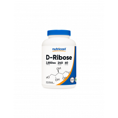 Енергия и издръжливост - Д-Рибоза, 2800 mg/240 капсули D-Ribose Nutricost