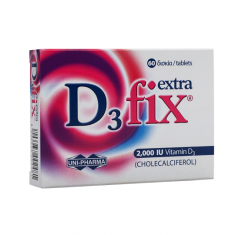 D3fix 2000 IU Витамин D3 (холекалциферол) х60 таблетки