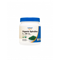 Детоксикация и имунитет - Спирулина Organic, 454 g прах Nutricost