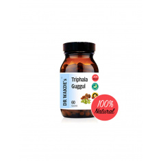 Трифала Гугул (Triphala Guggul) - При висок холестерол, затлъстяване и хемороиди, 60 капсули