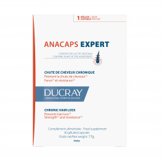 Ducray Anacaps Expert Хранителна добавка против косопад x30 капсули