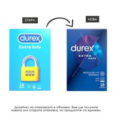 Durex Extra Safe Презервативи x18 броя