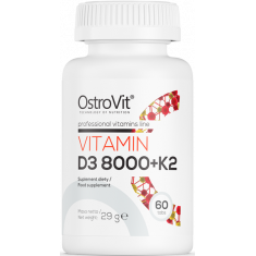 Vitamin D3 8000 + K2 200 mcg