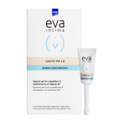 Eva Intima Lactic pH 3.8 Вагинален гел за регулиране и поддържане на вагиналното pH х9 туби