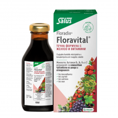 Floradix Floravital Билково-плодов еликсир с желязо 250 ml