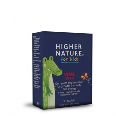 Higher Nature Vital Vits Kids - Мултивитамини за деца х30 дъвчащи таблетки