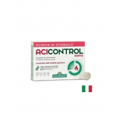 Формула при киселини и парене в стомаха с бързо действие, AciControl Rapid, 500 mg, 20 дъвчащи таблетки