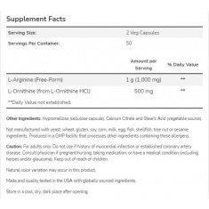 Arginine/Ornithine 500/250 mg