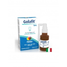 Golafit – Успокояващ спрей за гърло с прополис и етерични масла, 15 ml