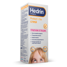 Hedrin Protect & Go Спрей за защита от въшки 120 ml
